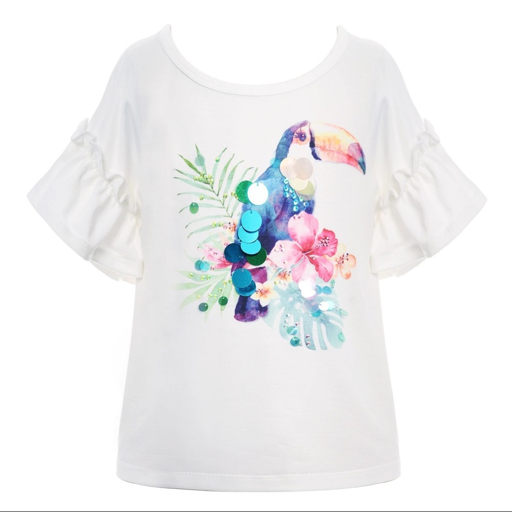 NWT - Hannah Banana - Toucan Bird Graphic T-Shirt